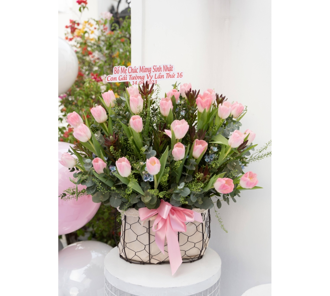 GIỎ HOA 13