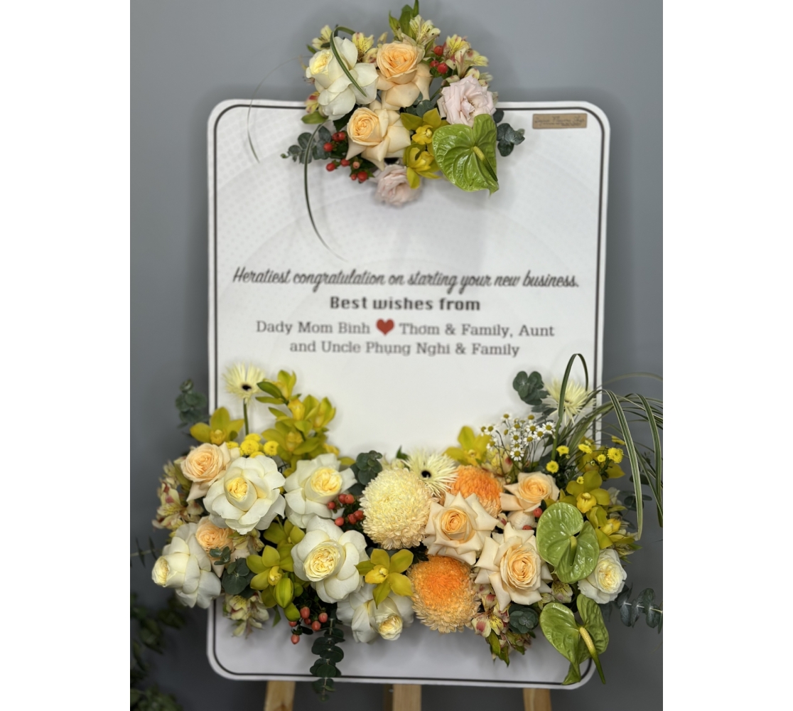 kệ chúc mừng 03