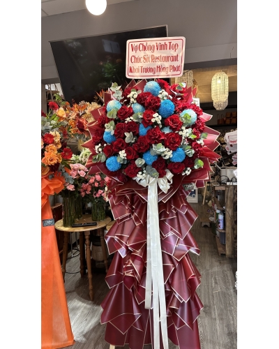 KỆ CHÚC MỪNG 08